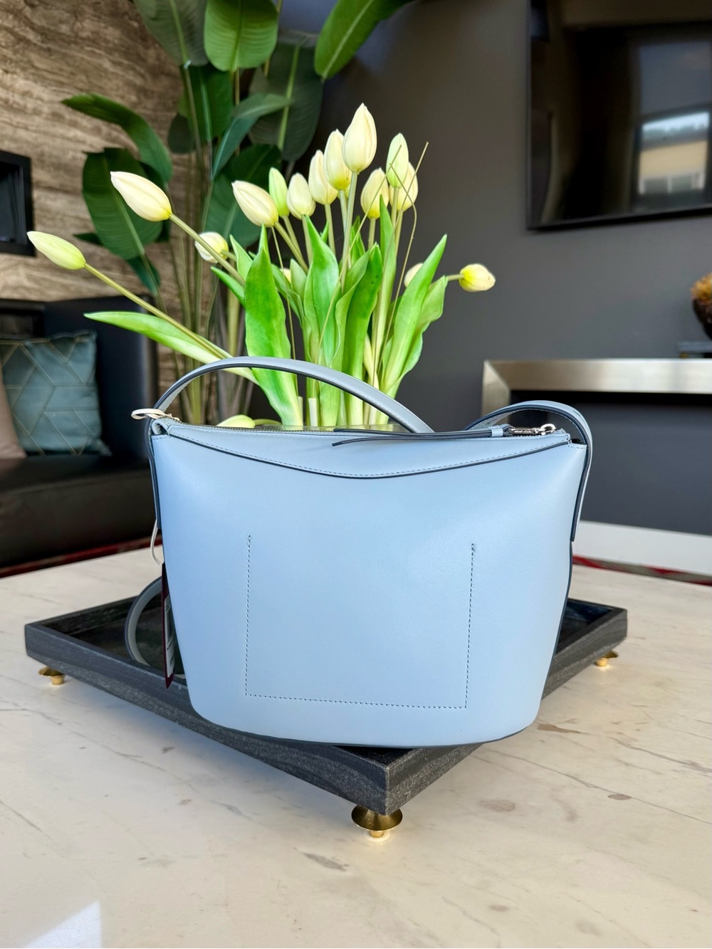 New Radley The Kensal Leather Small Ziptop Crossbody Bag - Picture 11 of 16